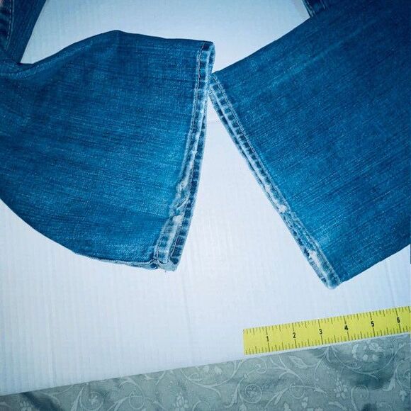 True Religion Jeans Ricky Relaxed Straight No Flap Size 38x33 USA Men's - Picture 12 of 16